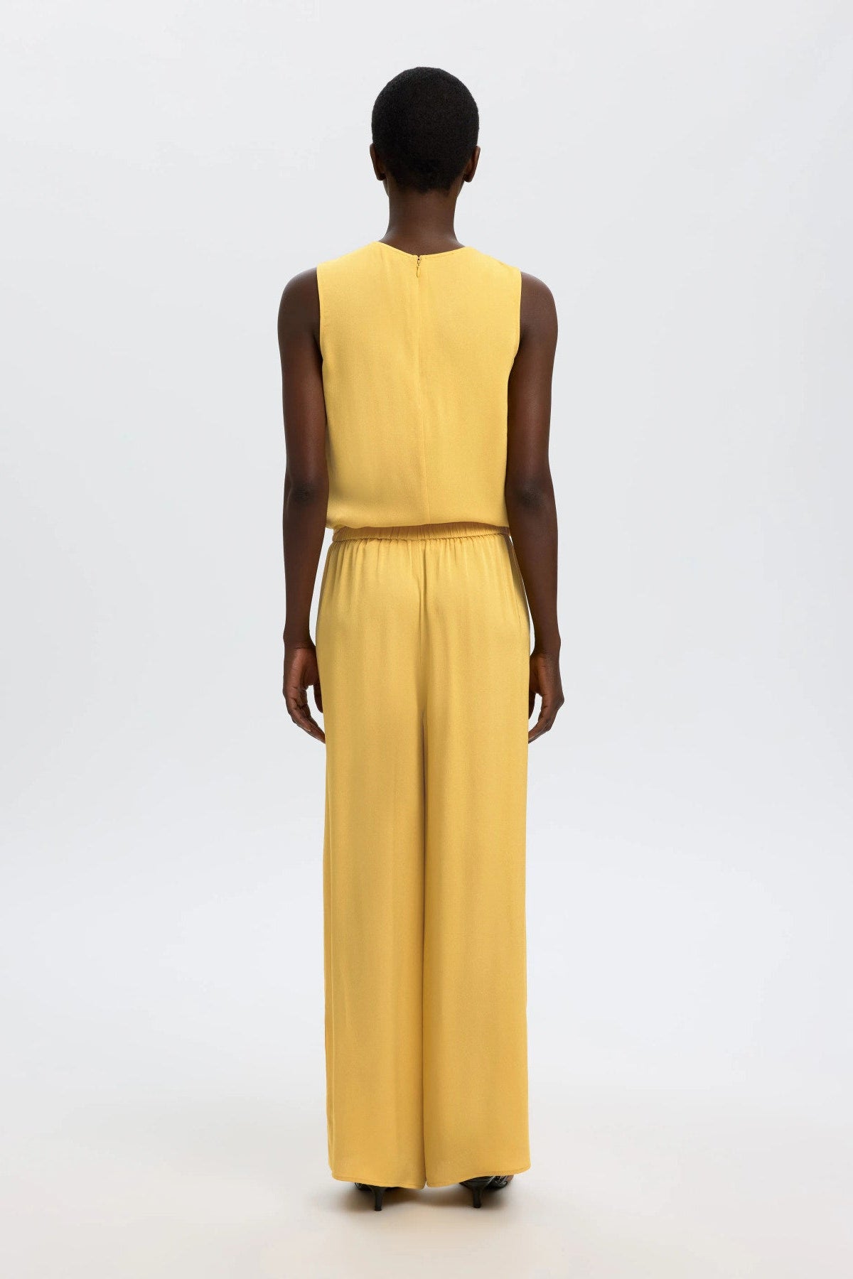 SLFLAURA HW SLIT PANT B