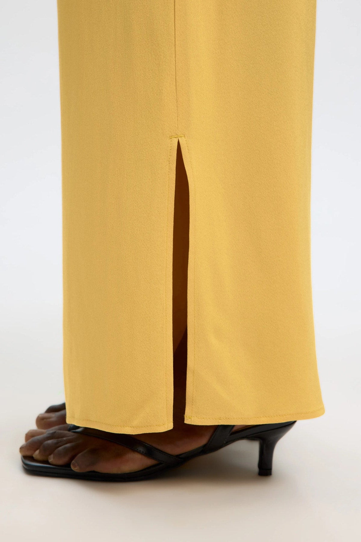 SLFLAURA HW SLIT PANT B