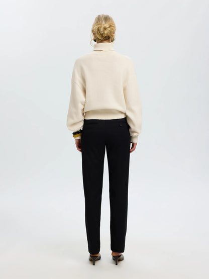 SLWELLIE LS KNIT ROLL NECK