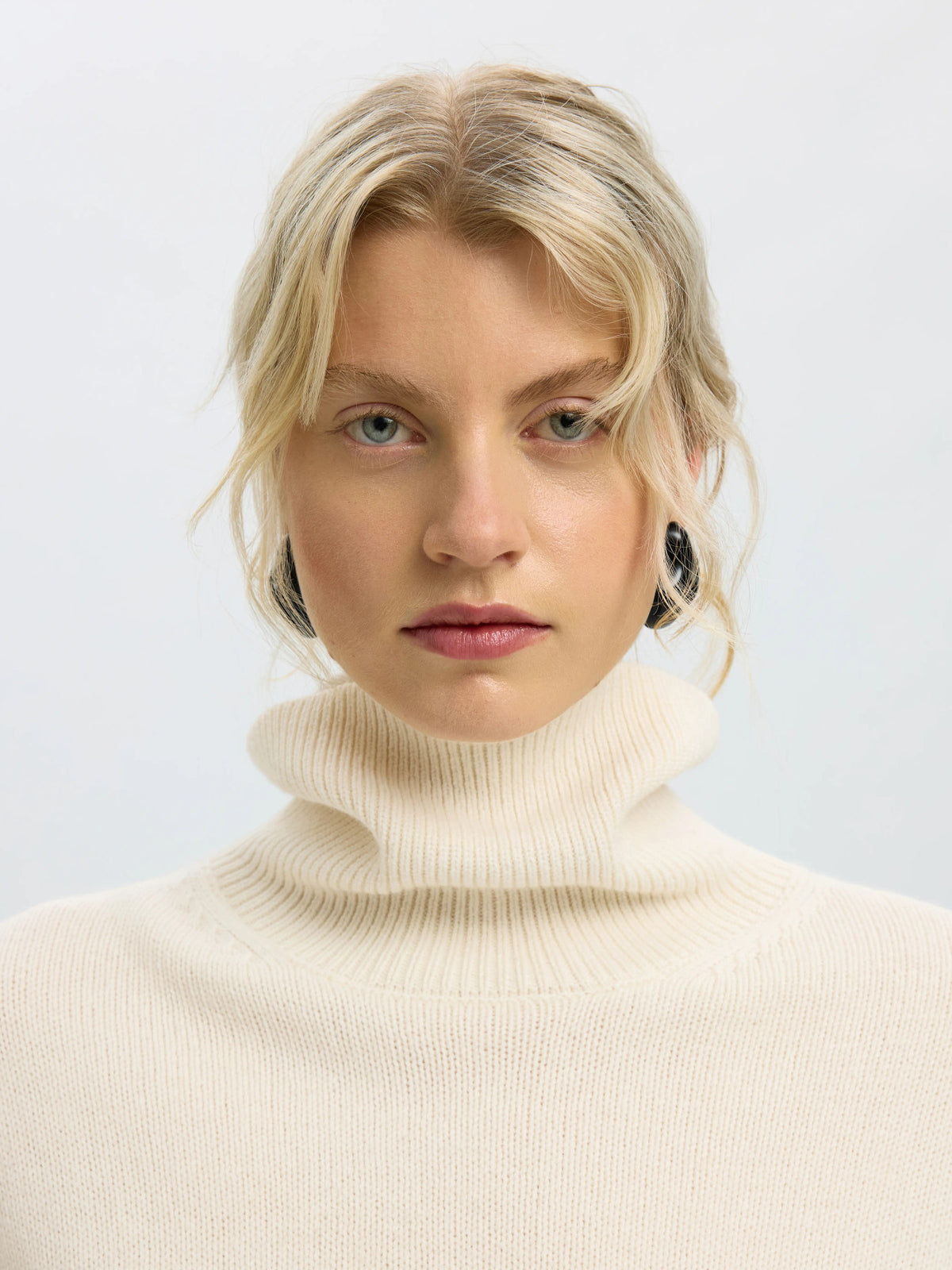 SLWELLIE LS KNIT ROLL NECK