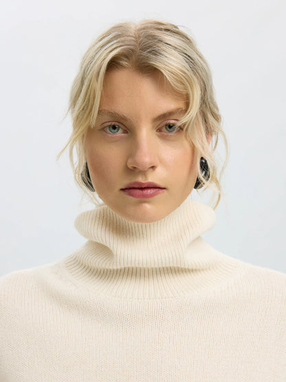SLWELLIE LS KNIT ROLL NECK
