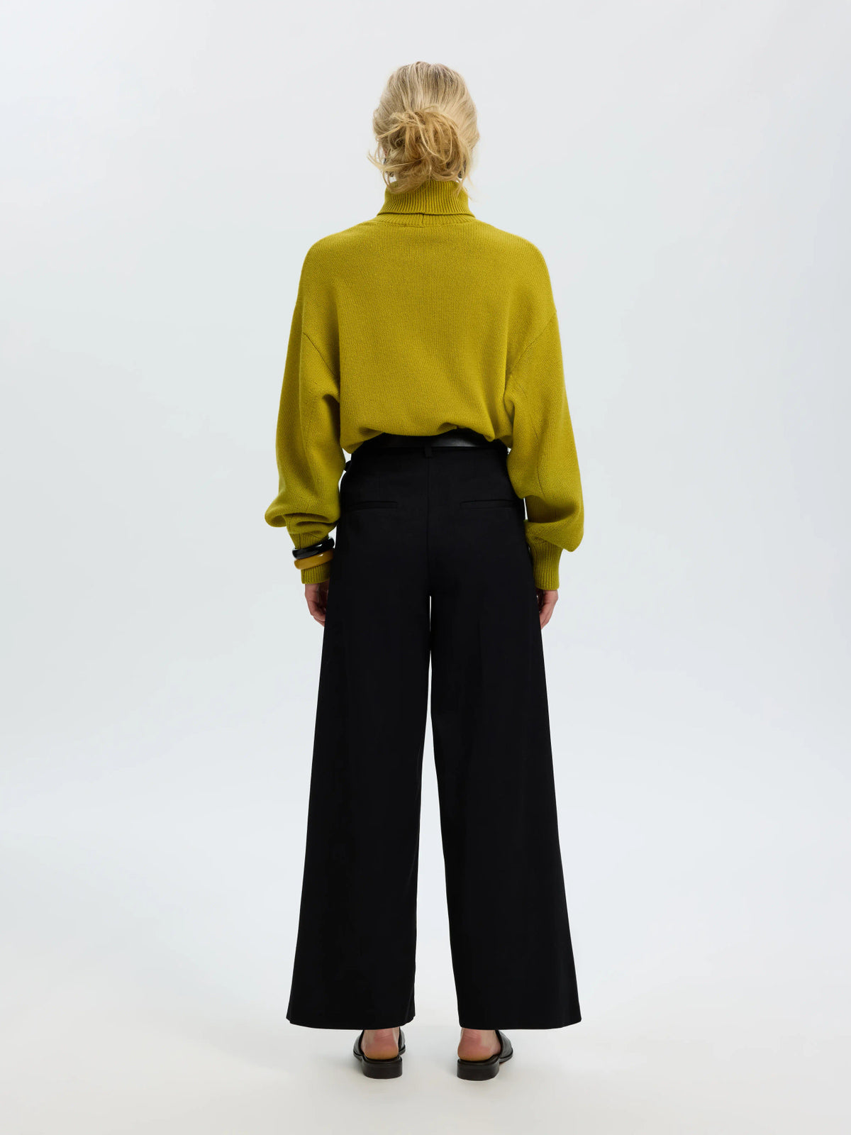 SLWELLIE LS KNIT ROLL NECK