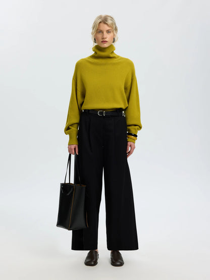 SLWELLIE LS KNIT ROLL NECK