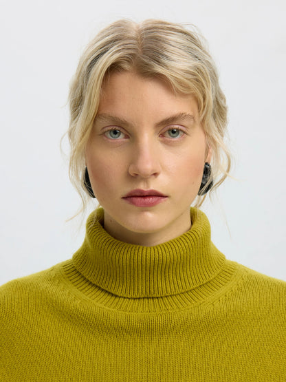 SLWELLIE LS KNIT ROLL NECK