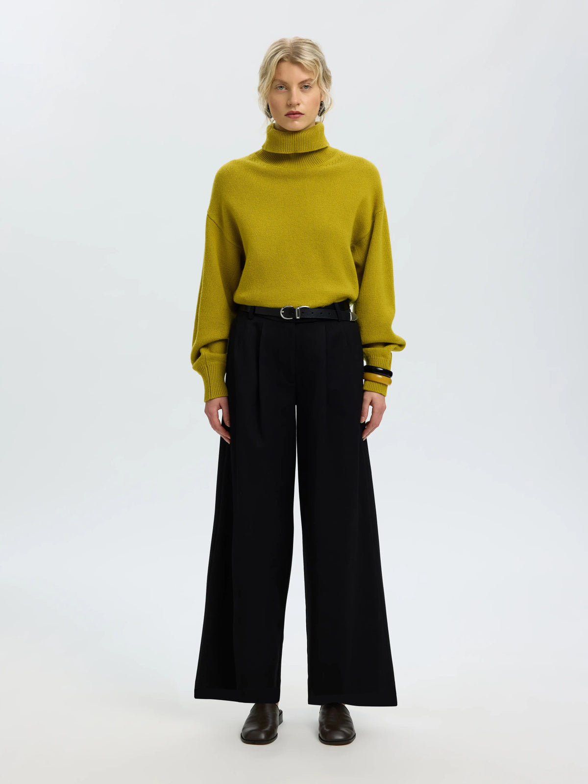 SLWELLIE LS KNIT ROLL NECK