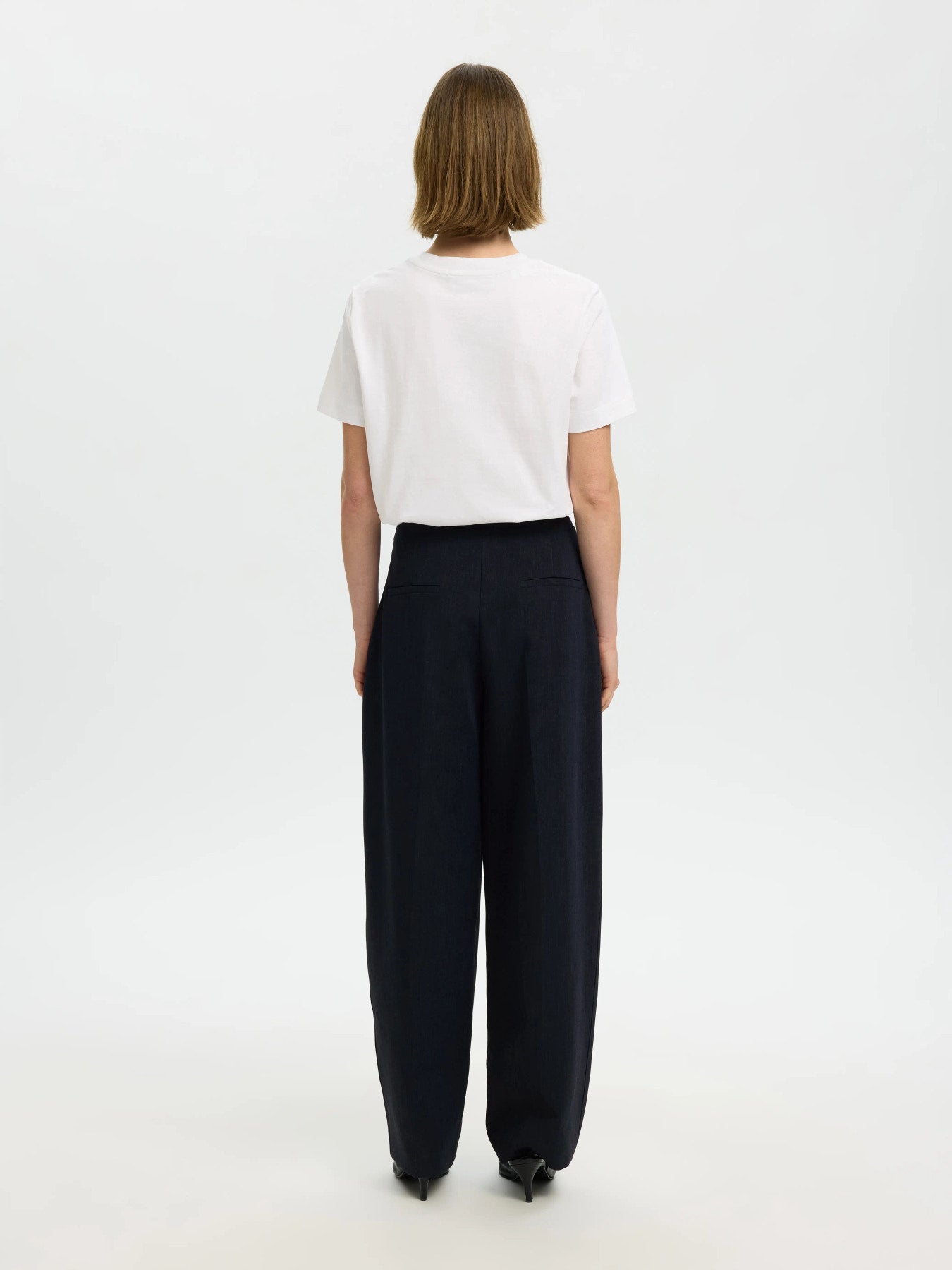 SLFRITA MW BARREL PANT MEL