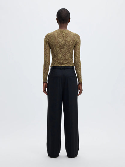 SLWMISTA LS O-NECK TOP
