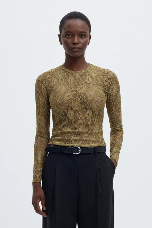 SLWMISTA LS O-NECK TOP