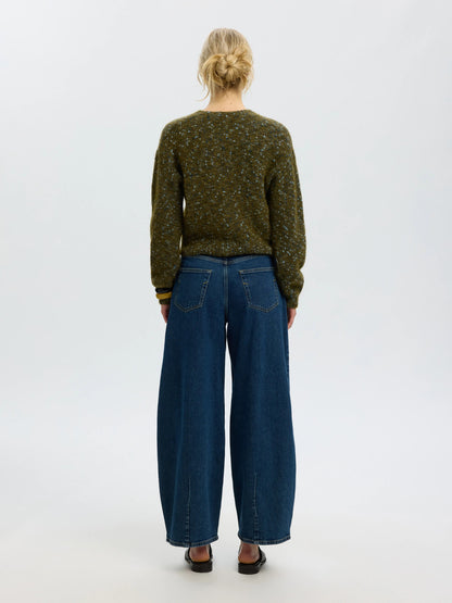 SLWKAT LS KNIT SHORT CARDIGAN