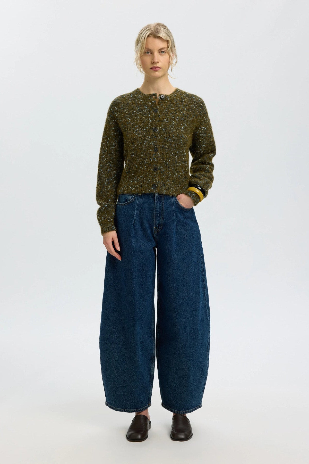 SLWKAT LS KNIT SHORT CARDIGAN
