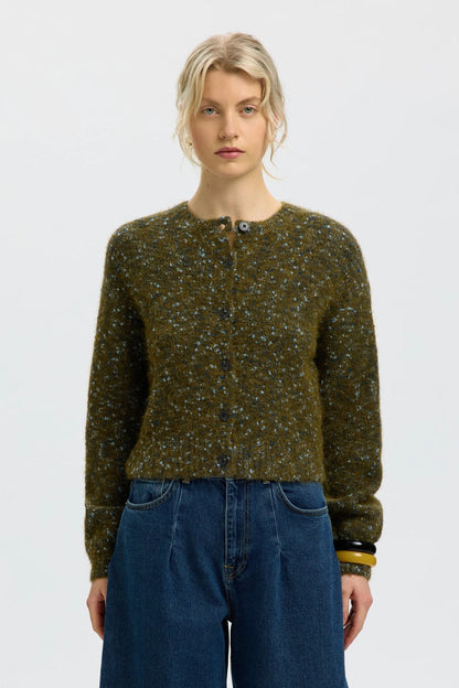 SLWKAT LS KNIT SHORT CARDIGAN