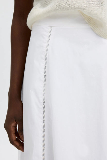 SLFDELIA ANKLE LADDER STITCH SKIRT
