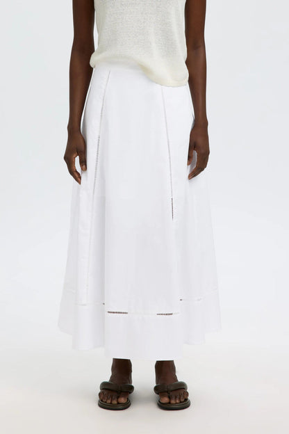 SLFDELIA ANKLE LADDER STITCH SKIRT