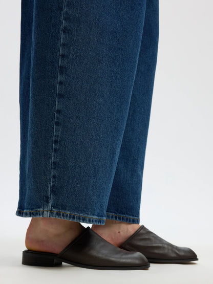 SLWBARREL LOOSE NANET MID BLUE