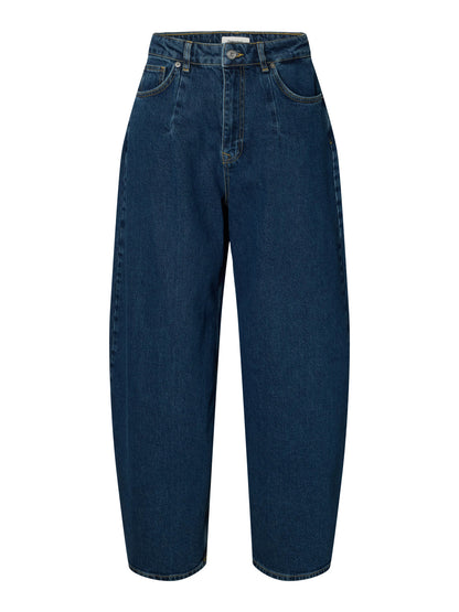 SLWBARREL LOOSE NANET MID BLUE