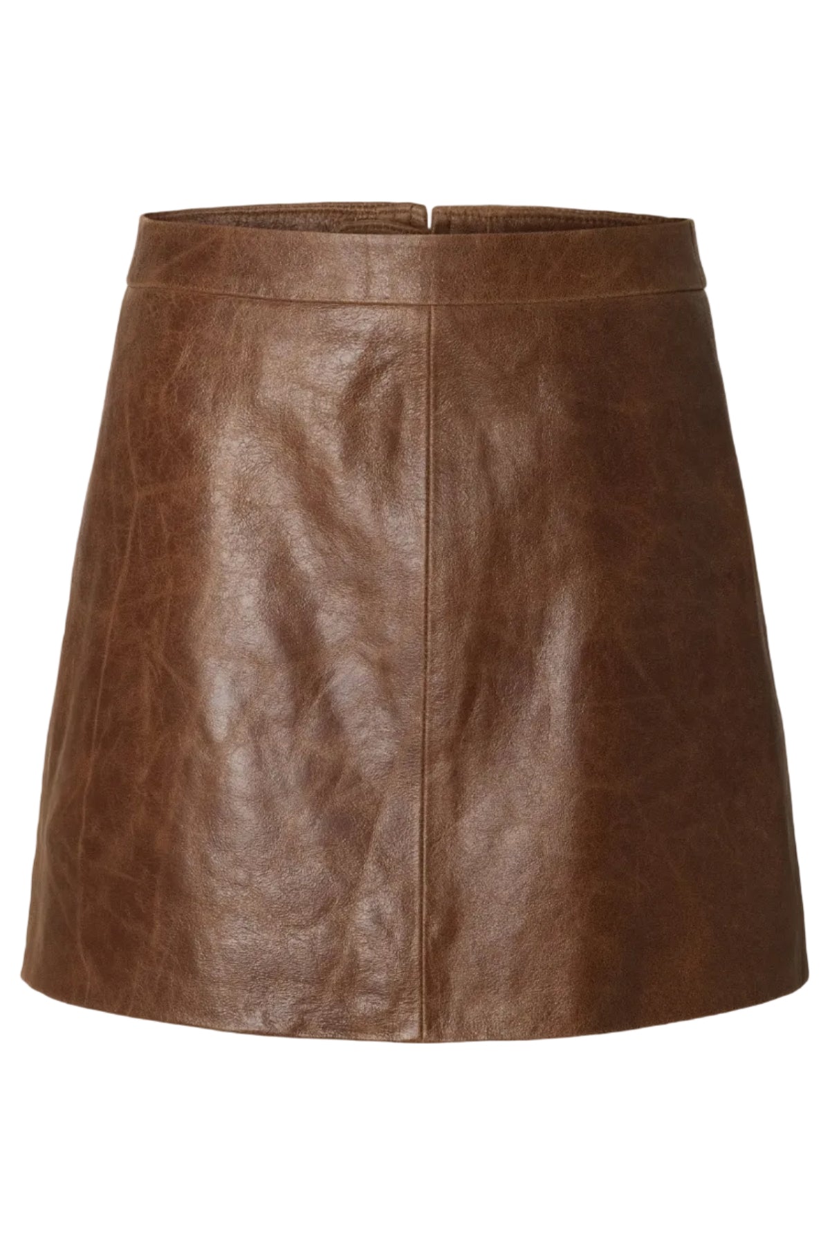 SLWJIL LEATHER HW MINI SKIRT