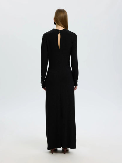 SLWNORI LS LONG DRESS