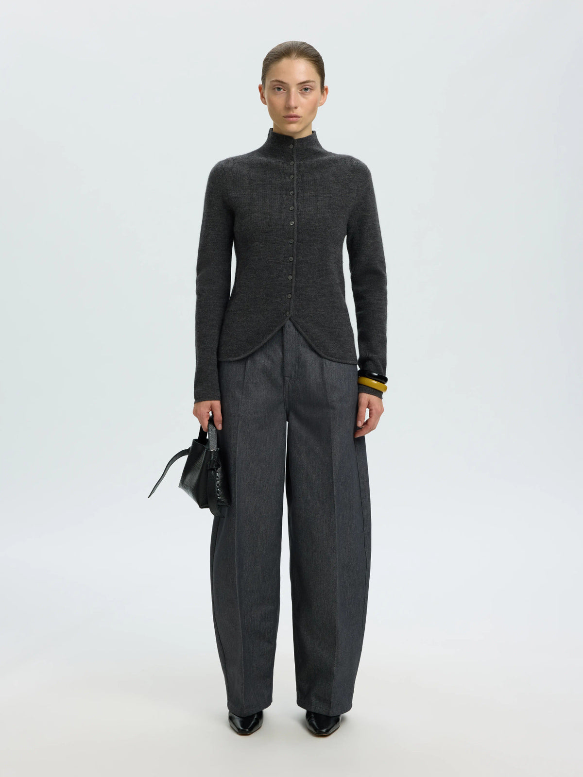 SLWPETRA LS KNIT HIGH NECK