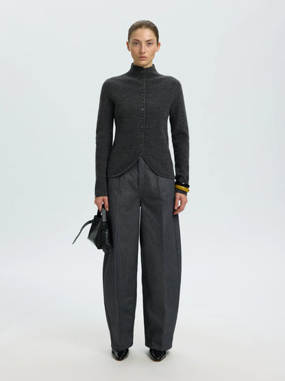 SLWPETRA LS KNIT HIGH NECK