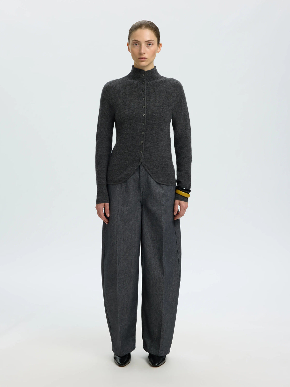 SLWPETRA LS KNIT HIGH NECK
