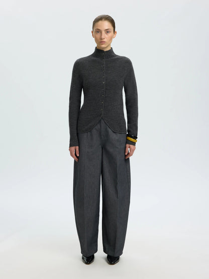 SLWPETRA LS KNIT HIGH NECK