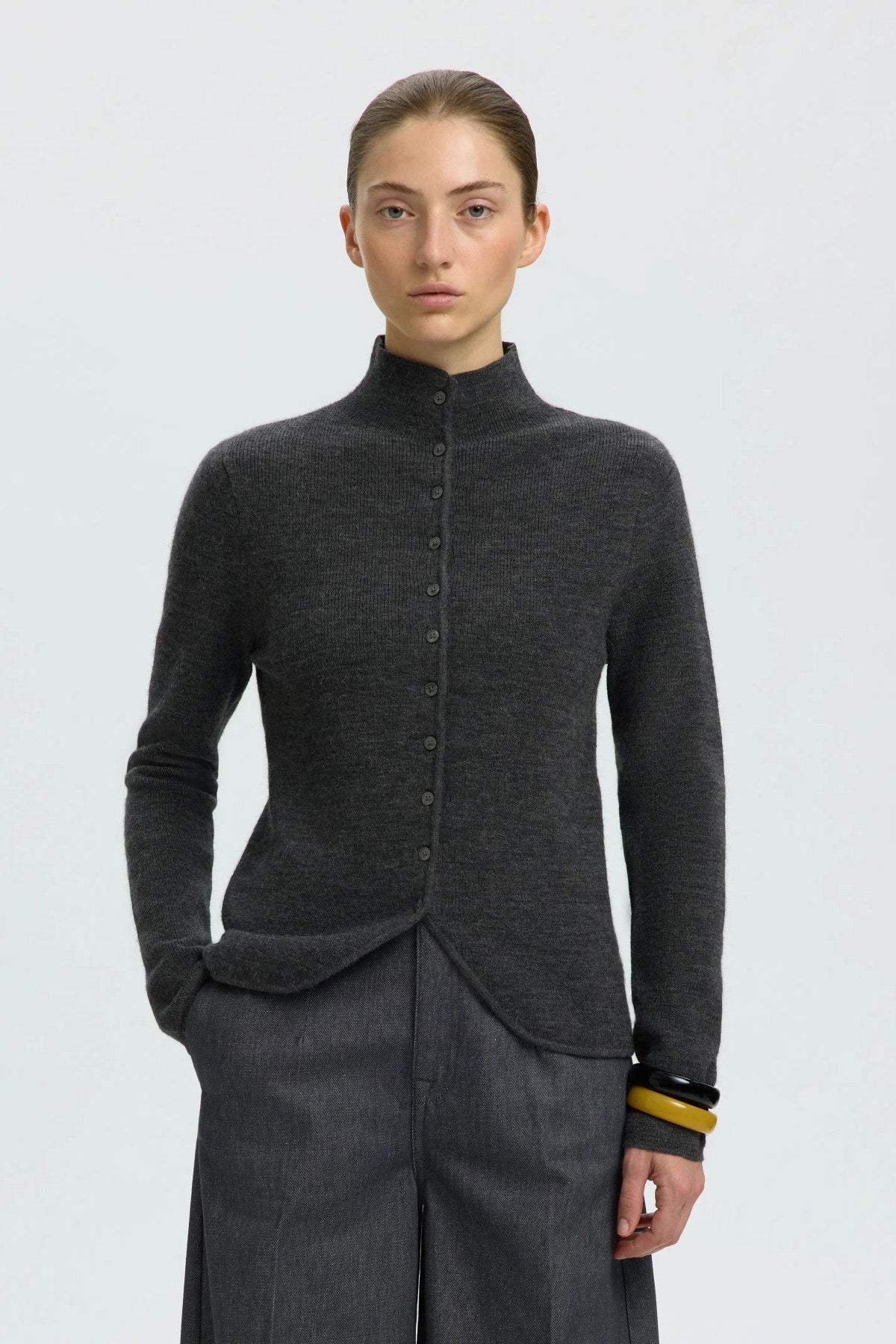 SLWPETRA LS KNIT HIGH NECK