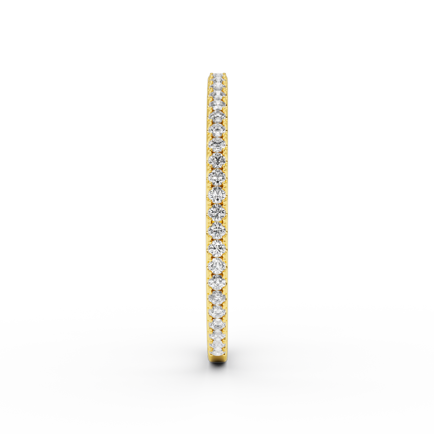 IVY L DIAMOND EARRING 30MM