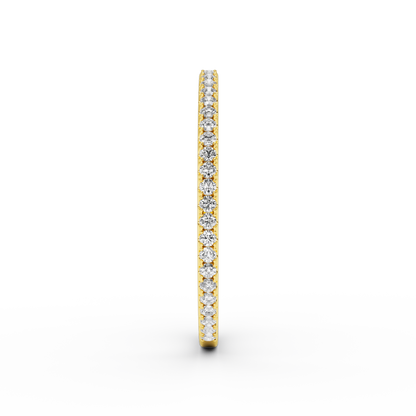 IVY L DIAMOND EARRING 30MM