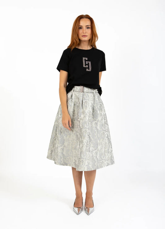 Jacquard skirt