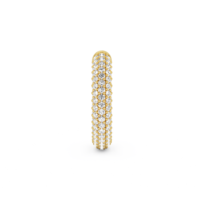 KOS DIAMOND EARRING M 20MM