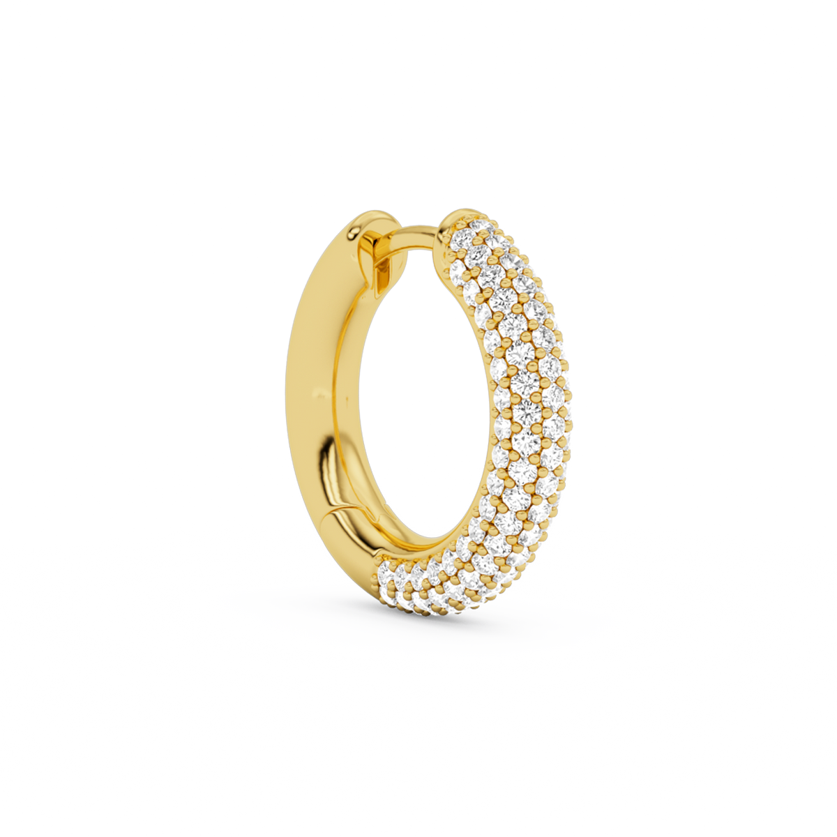 KOS DIAMOND EARRING M 20MM