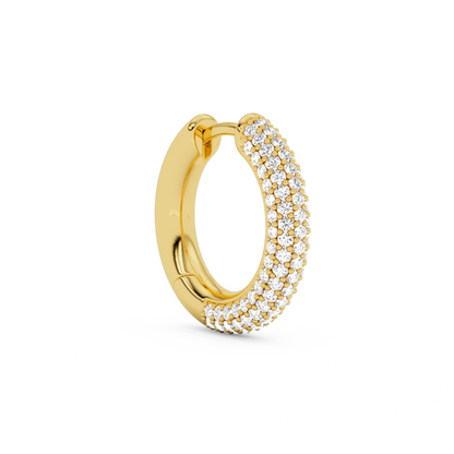KOS DIAMOND EARRING M 20MM