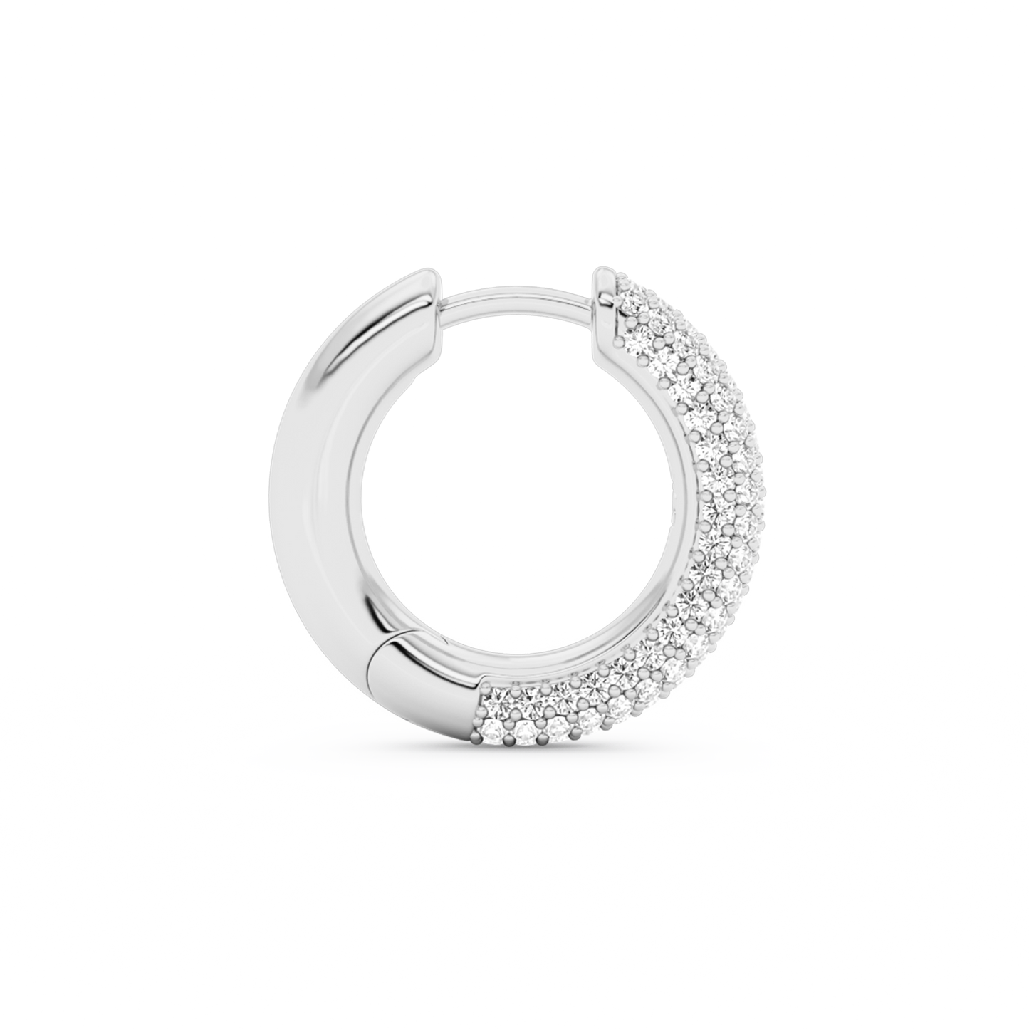 KOS DIAMOND EARRING M 20MM