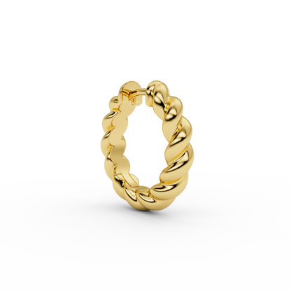 KOS SWIRL EARRING 20MM