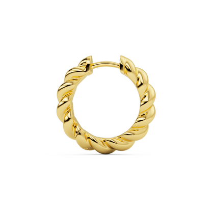 KOS SWIRL EARRING 20MM