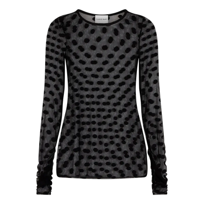 Elle mesh top
