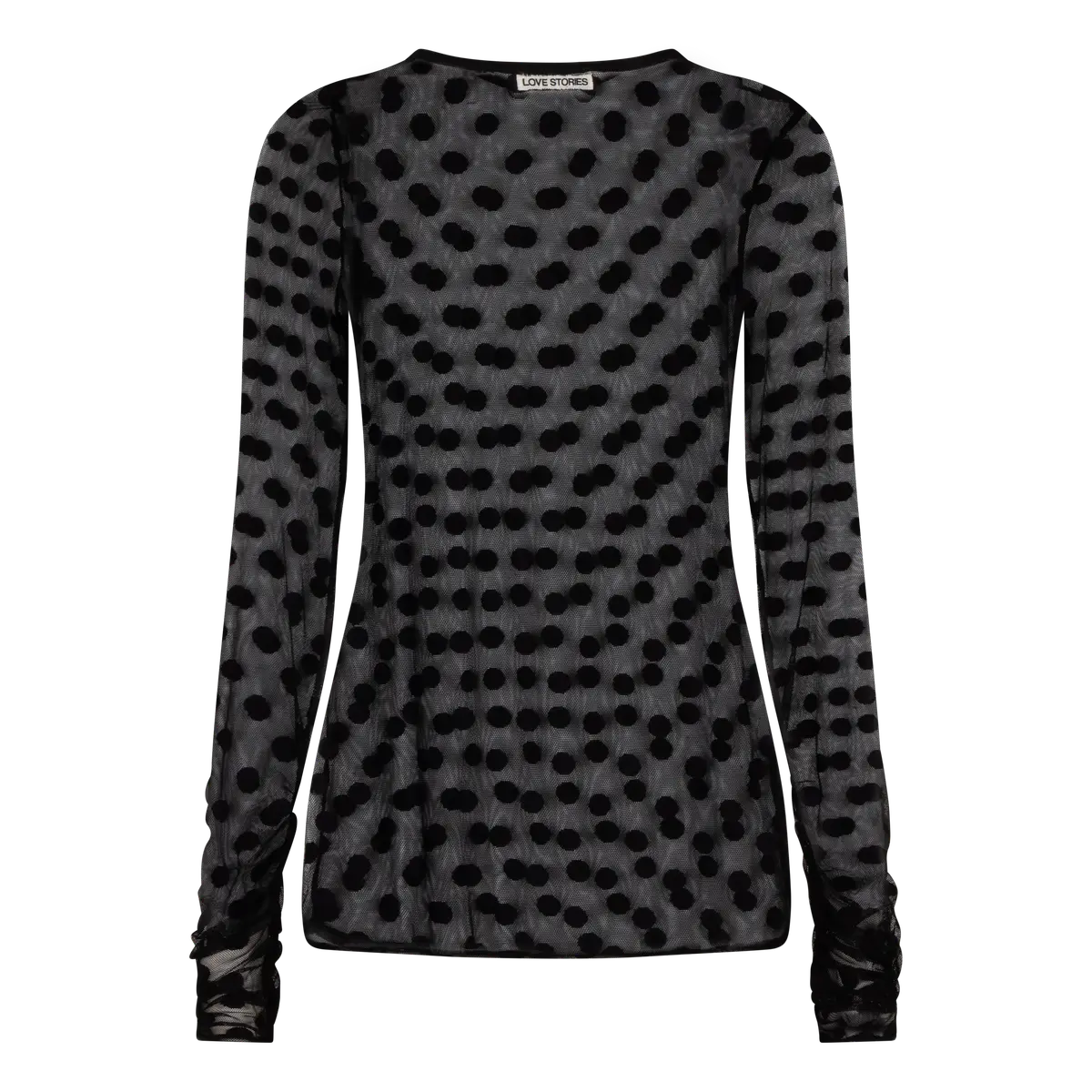 Elle mesh top