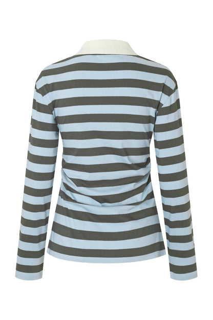 Stetsonmd LS stripe polo