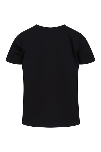 T-shirt with round neck - Mid sleeves