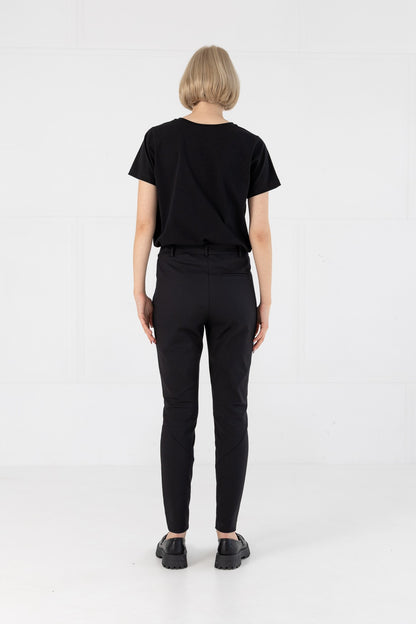 T-shirt with round neck - Mid sleeves