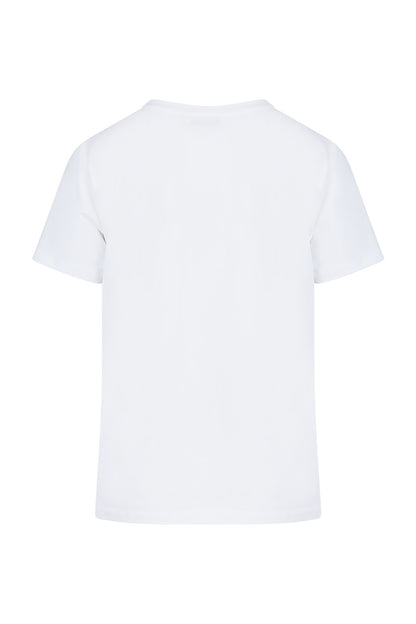 T-shirt with round neck - Mid sleeves