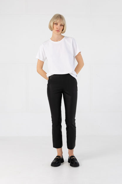 T-shirt with round neck - Mid sleeves