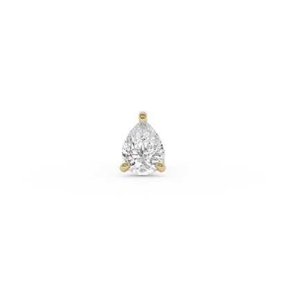 PEAR DIAMOND EARSTUD