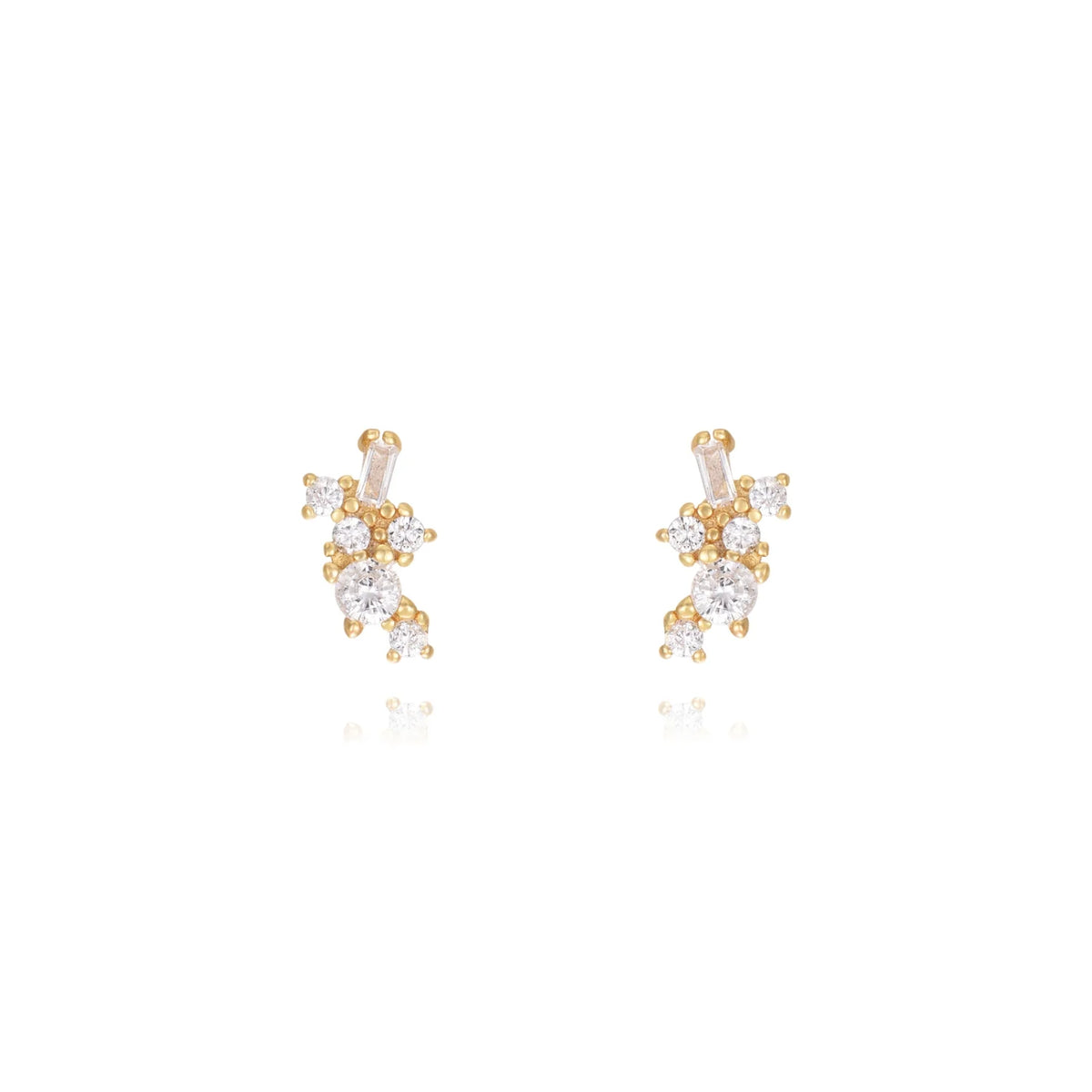 AMALIA GOLD EARSTUD
