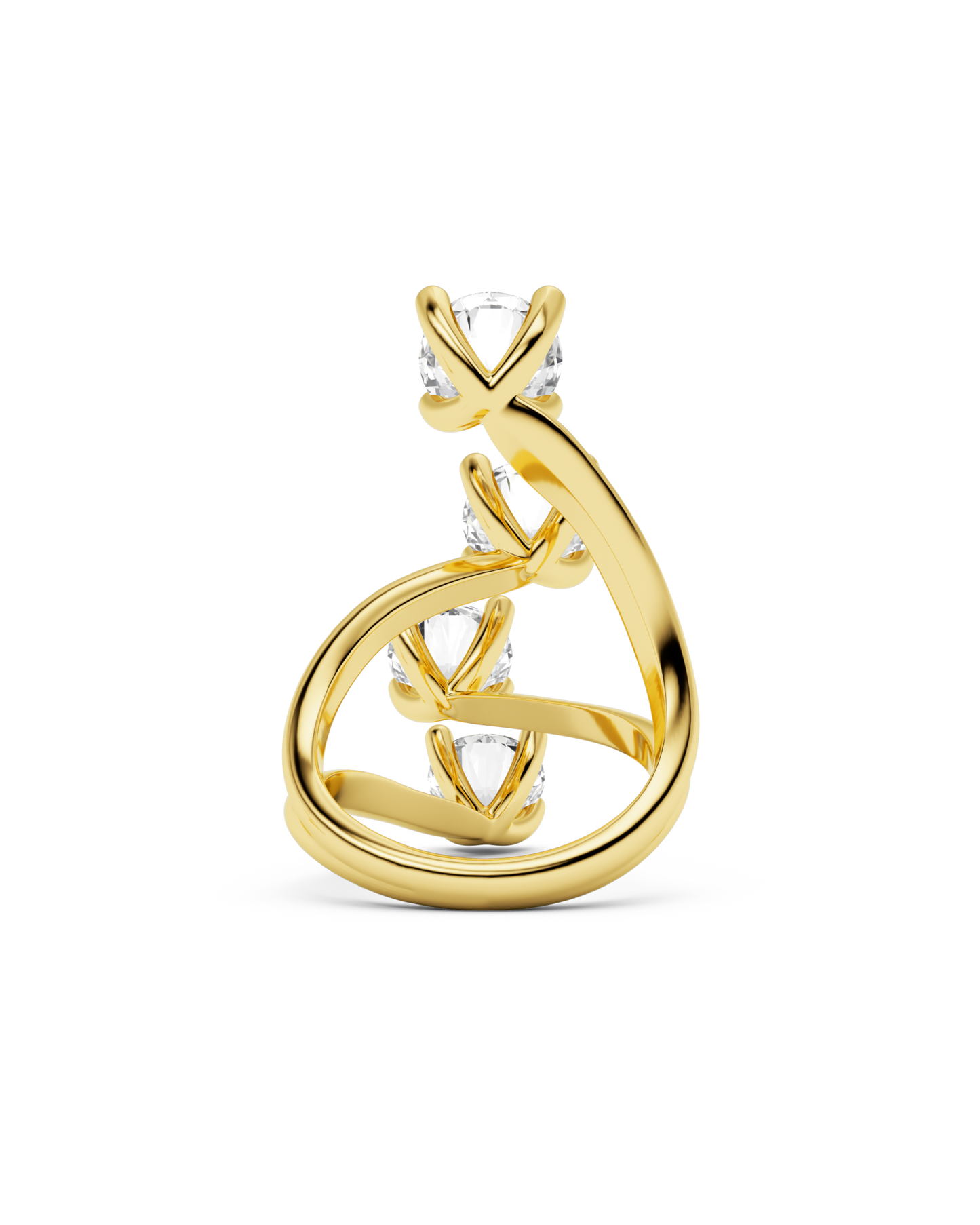 QUATRO DIAMOND RING