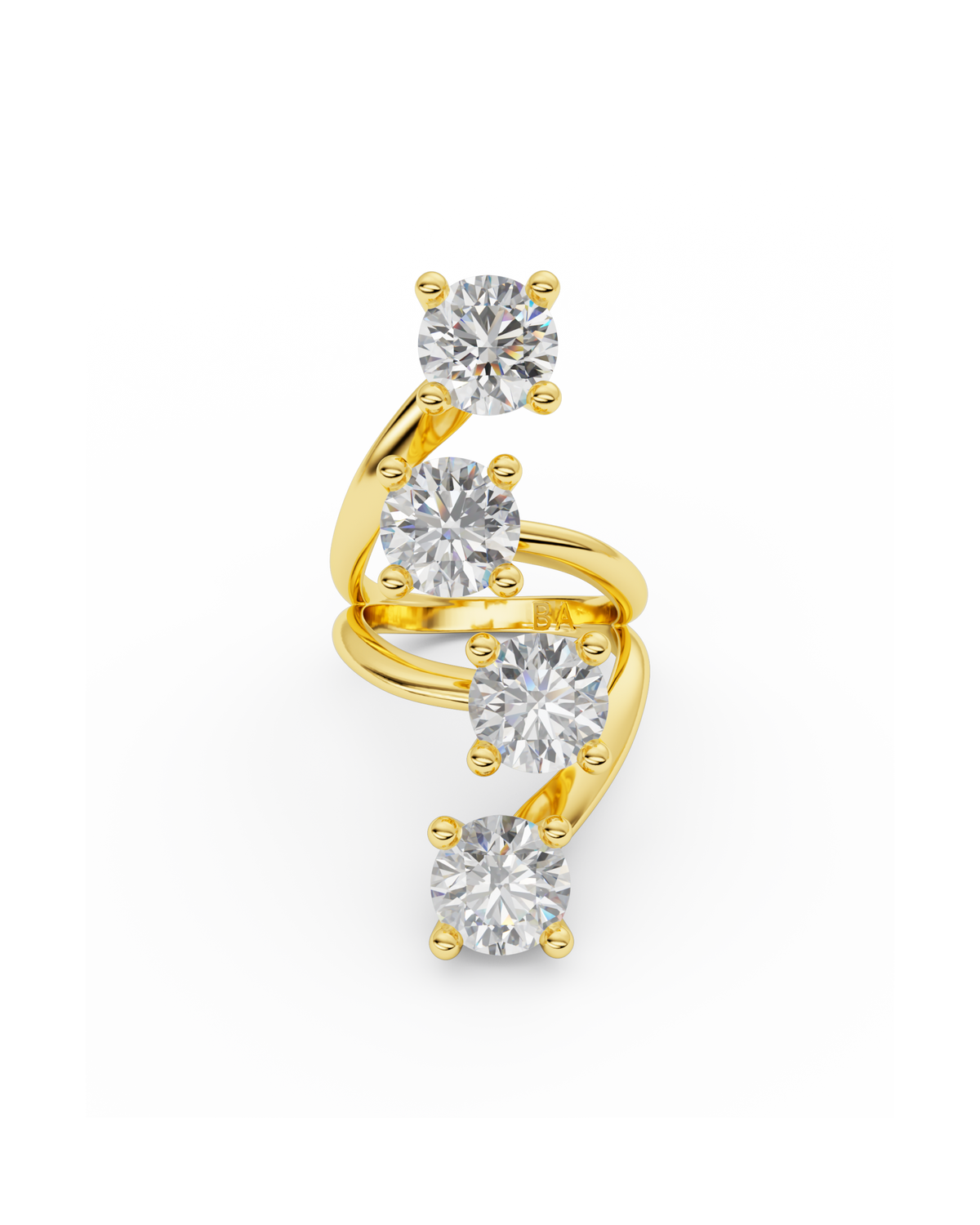 QUATRO DIAMOND RING