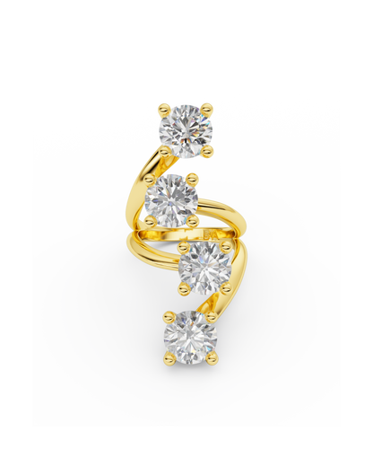 QUATRO DIAMOND RING