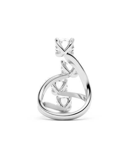 QUATRO DIAMOND RING