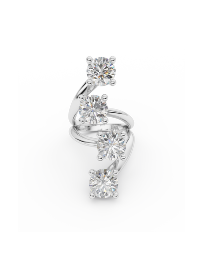 QUATRO DIAMOND RING