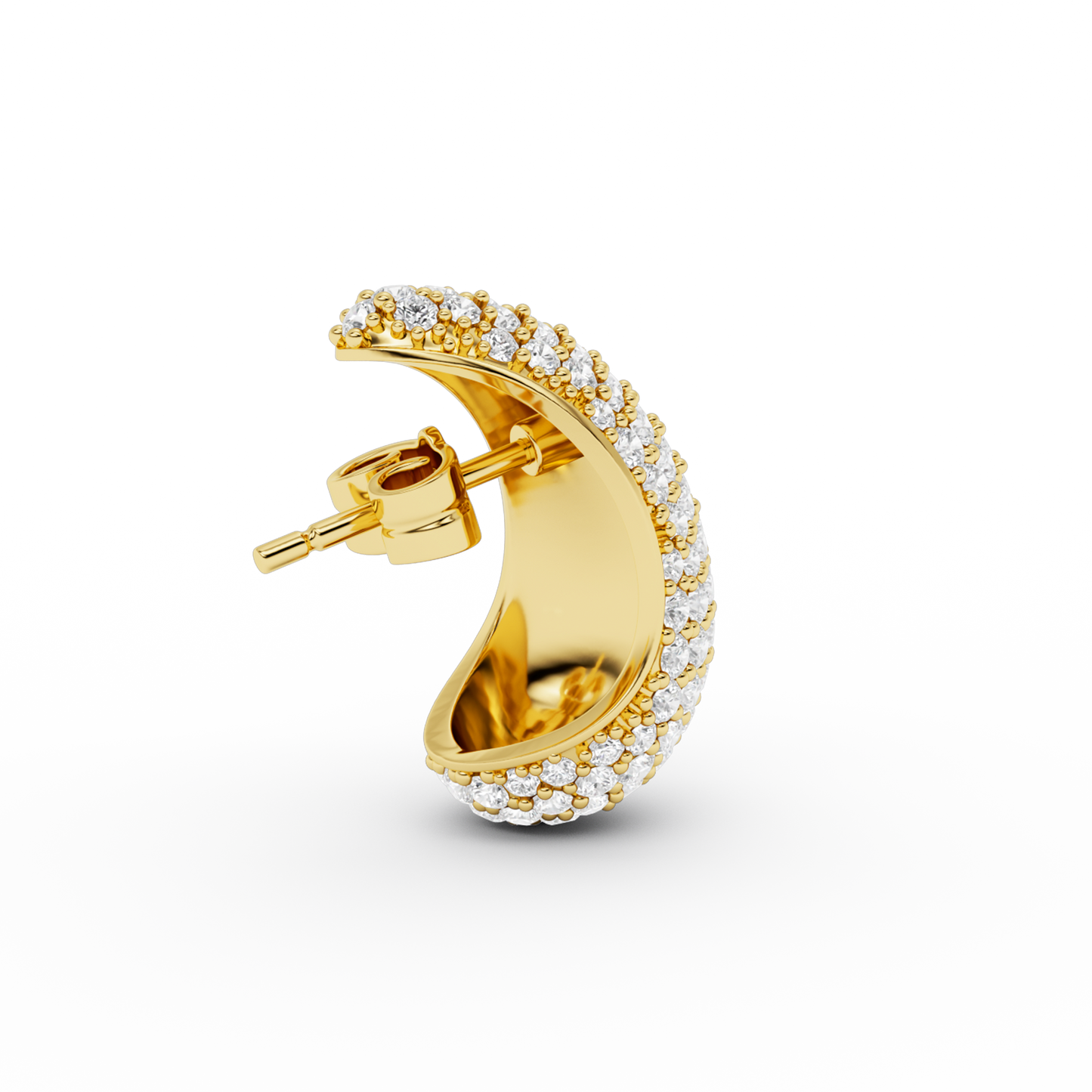 SMALL BULB DIAMOND EARSTUD
